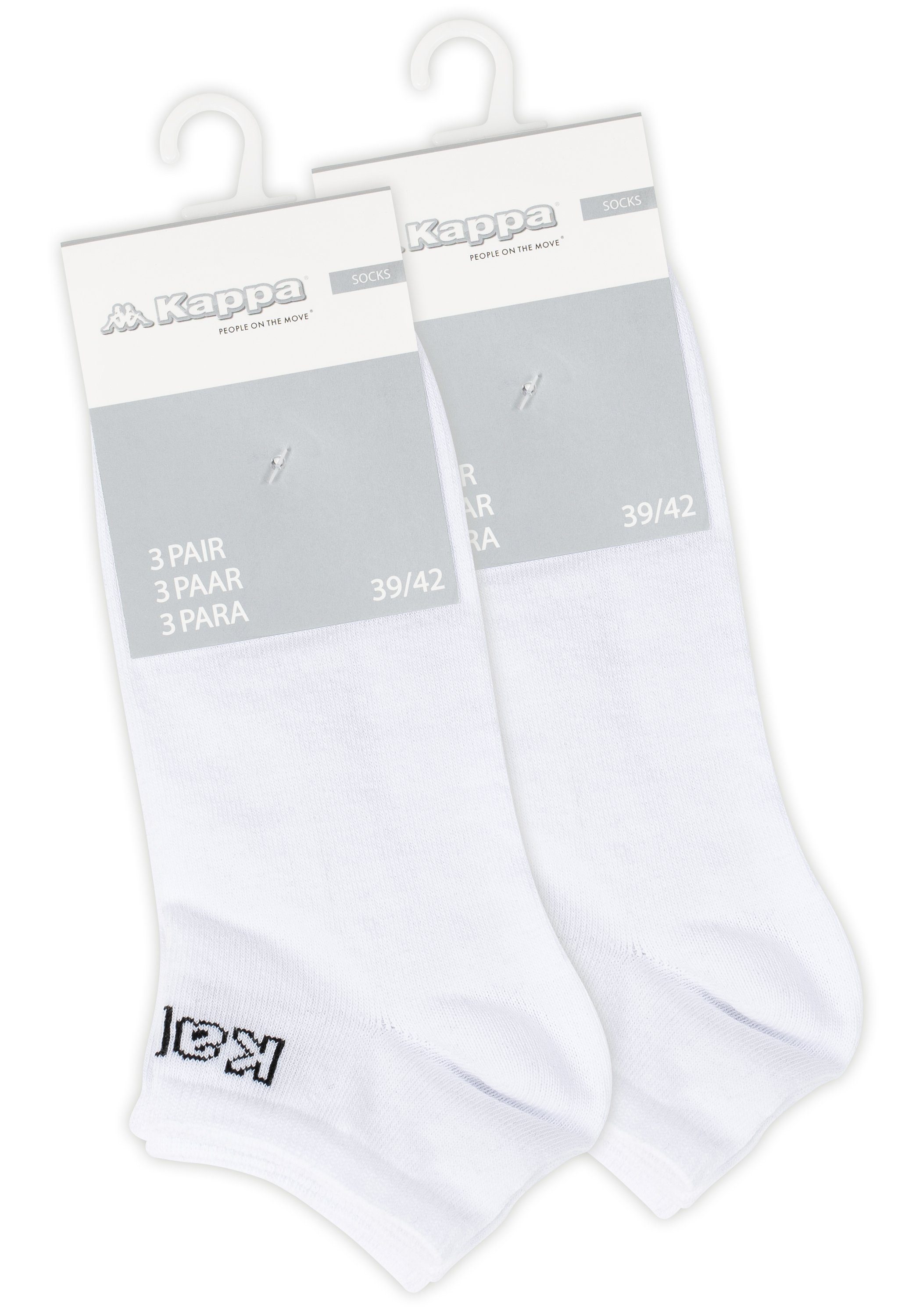 Kappa Sneakersocken (6-Paar) in angenehmer Baumwollqualität günstig online kaufen