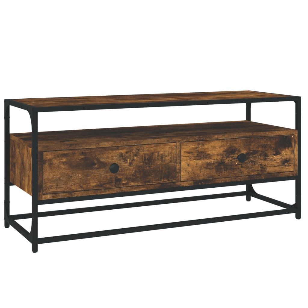 vidaXL TV-Schrank TV-Schrank Räuchereiche 100x35x45 cm günstig online kaufen