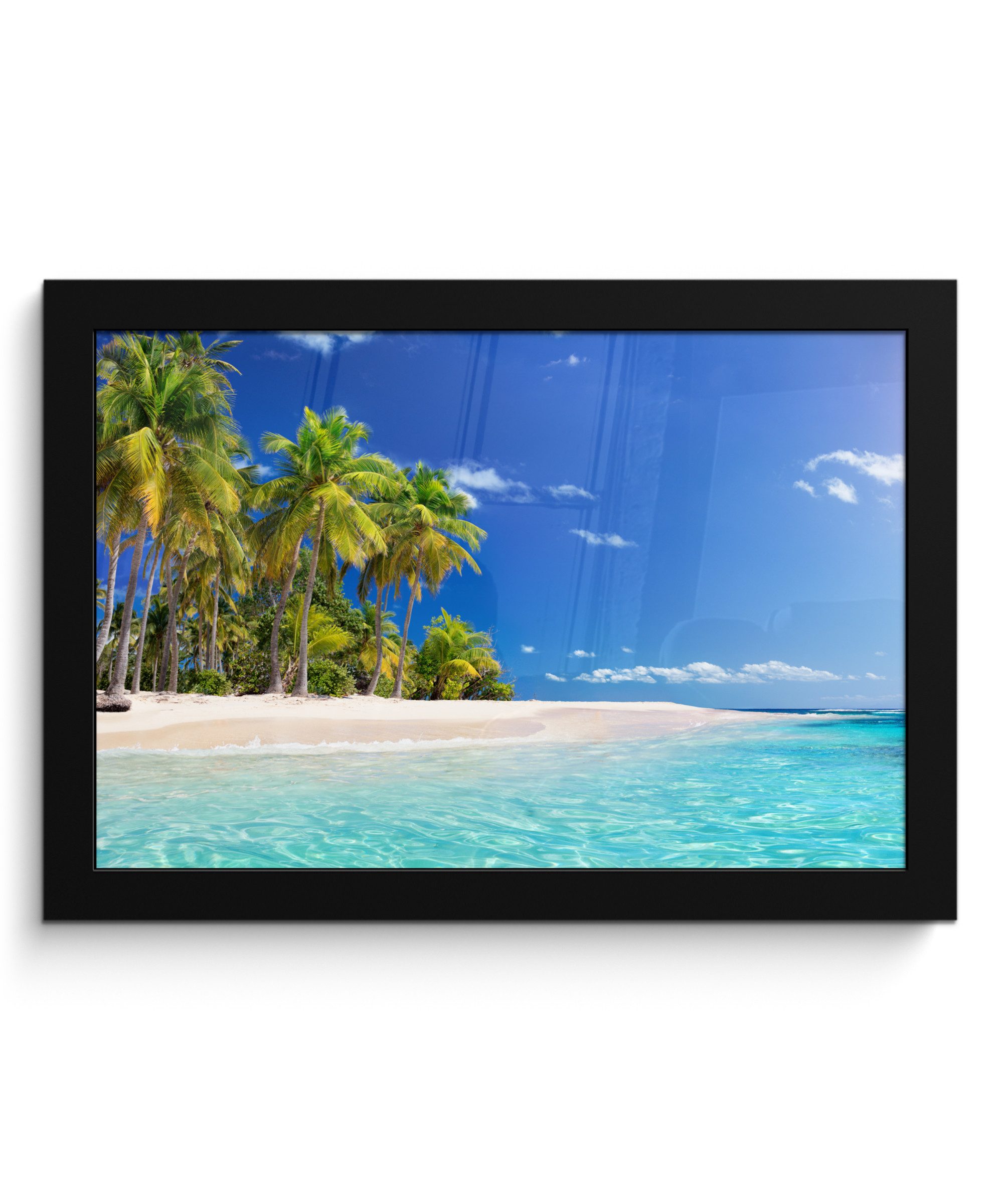 Poster Strand - Meer - Palme - Sonne - Sommer