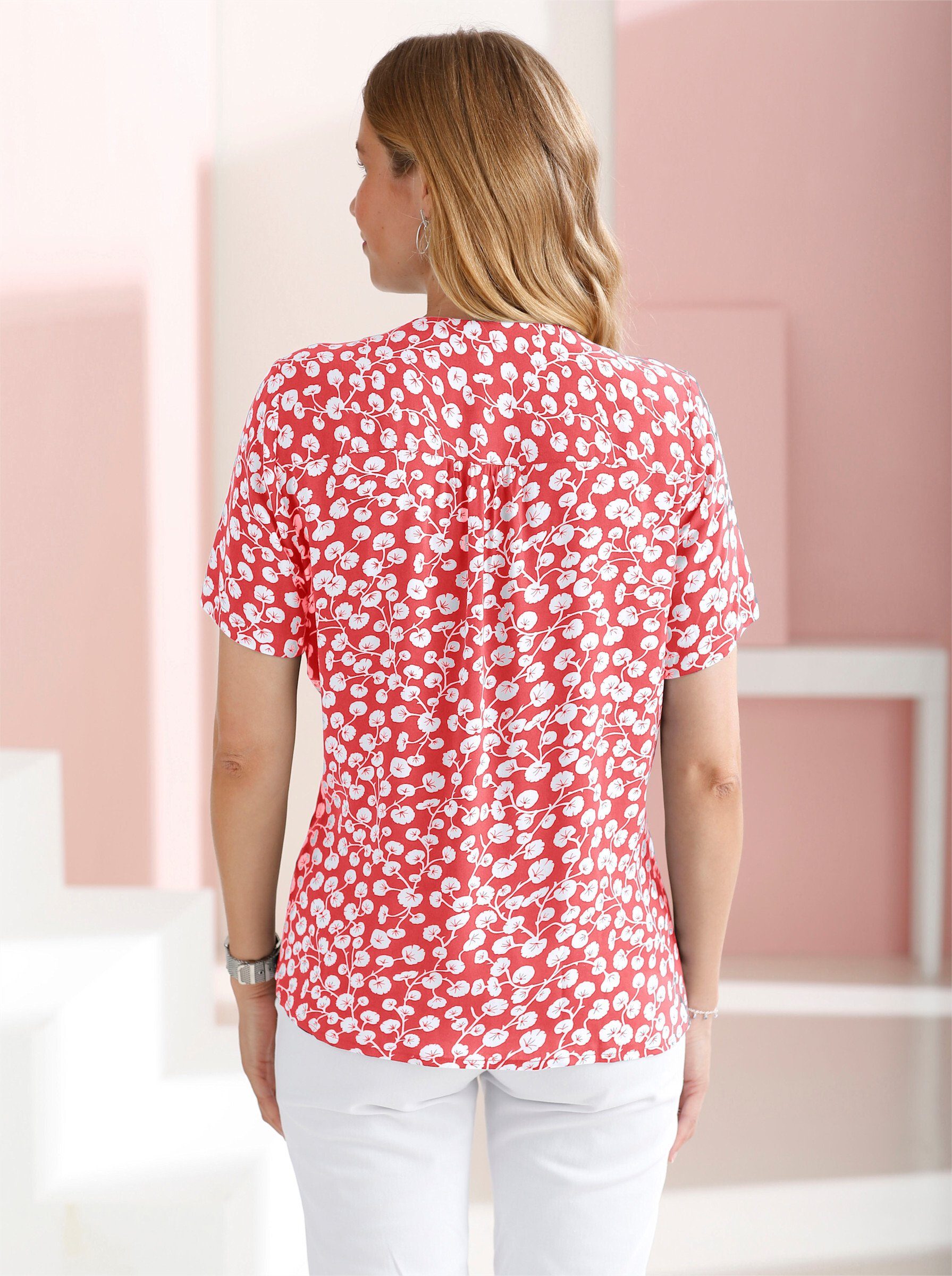 Sieh an! Klassische Bluse Schlupfbluse günstig online kaufen