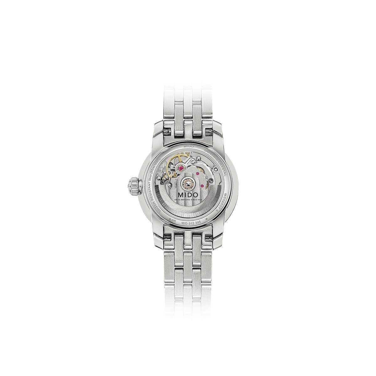Mido Schweizer Uhr Mido Damen Uhr M0390071133600 Baroncelli Lady Twenty Five, (1-tlg)