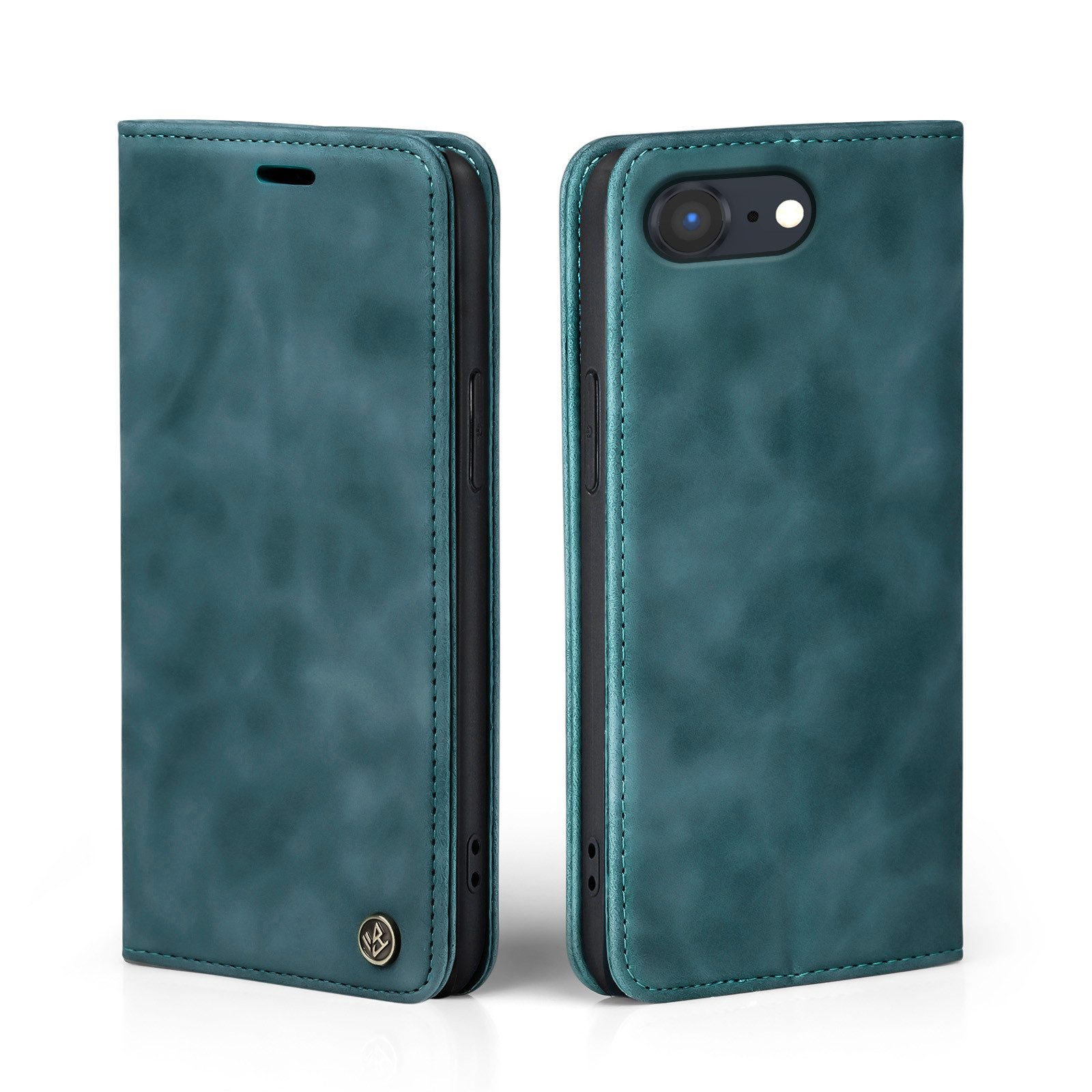 Tec-Expert Handyhülle Tasche Hülle für Apple iPhone 16e 6.1 Zoll, 6.1, Cover Klapphülle Case mit Kartenfach Fliphülle aufstellbar
