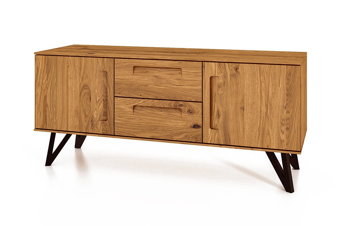 byoak Kommode GOLO aus Massivholz, Naturgeölt