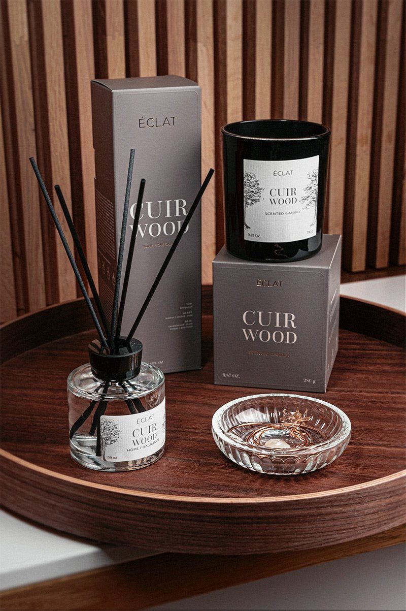 ÉCLAT Raumduft ECLAT Pure Silk - Raumduft Diffusor Lufterfrischer mit Stäbchen