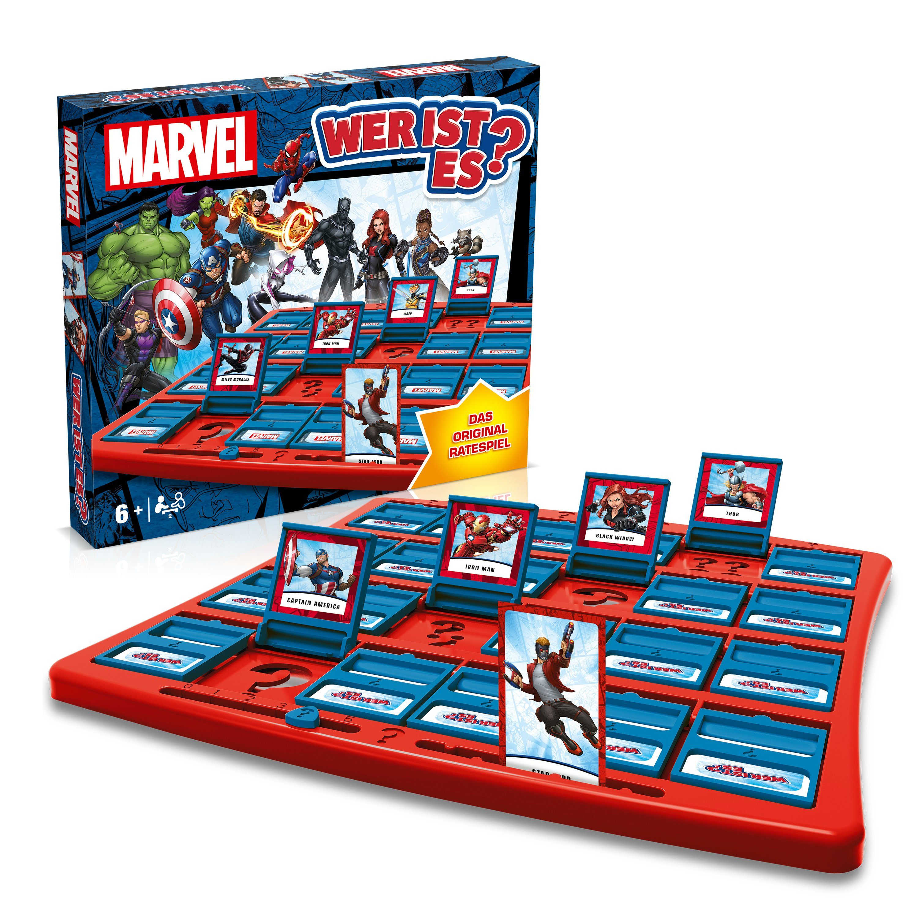 Winning Moves Spiel Wer ist es? - Marvel, Brettspiel
