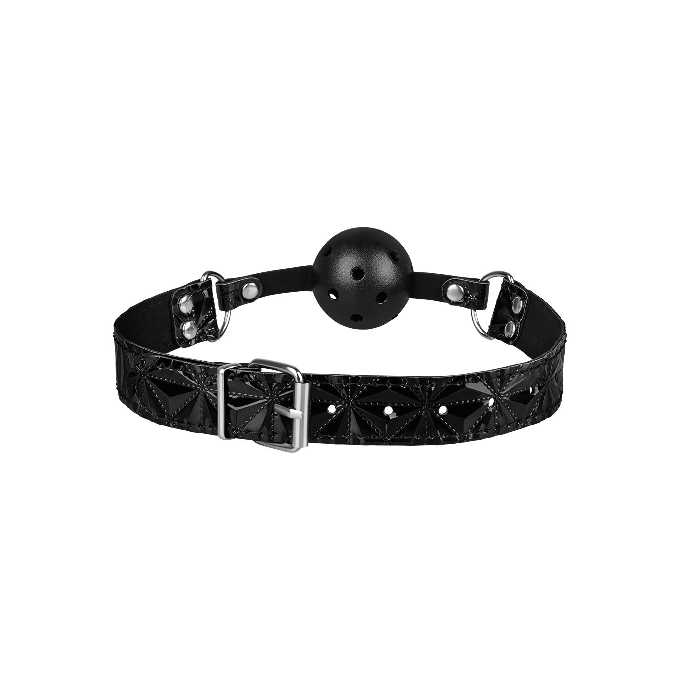 EIS Handfesseln EIS Ball-Knebel, 4.4cm, größenverstellbar atmungsaktiv, BDSM