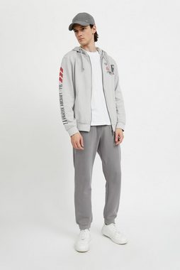 Finn Flare Sweatjacke mit Front-Reißverschluss