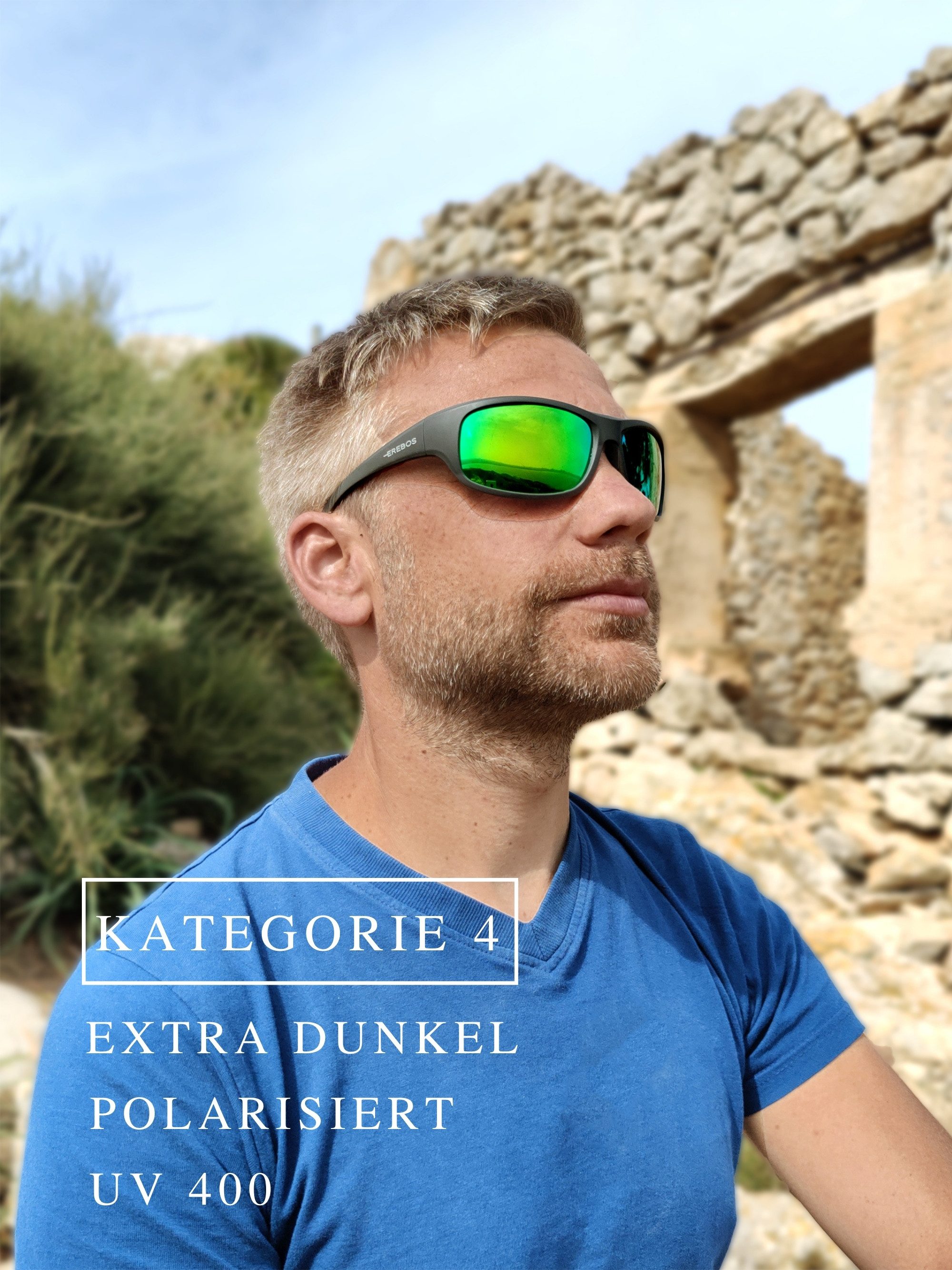 ActiveSol Sonnenbrille Erebos, Extra Dunkel, Kategorie günstig online kaufen
