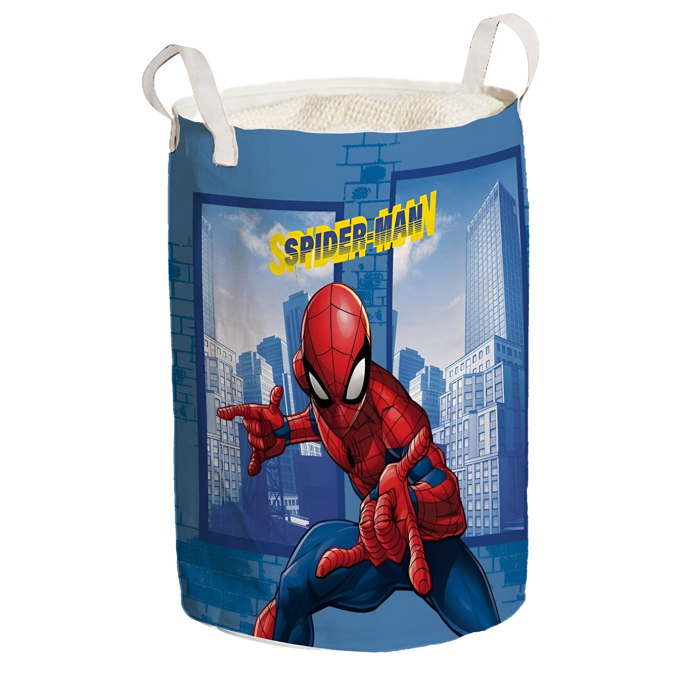 MARVEL Wäschekorb Marvel Spiderman Kinder Aufbewahrungskorb Wäschebehälter (1 St)