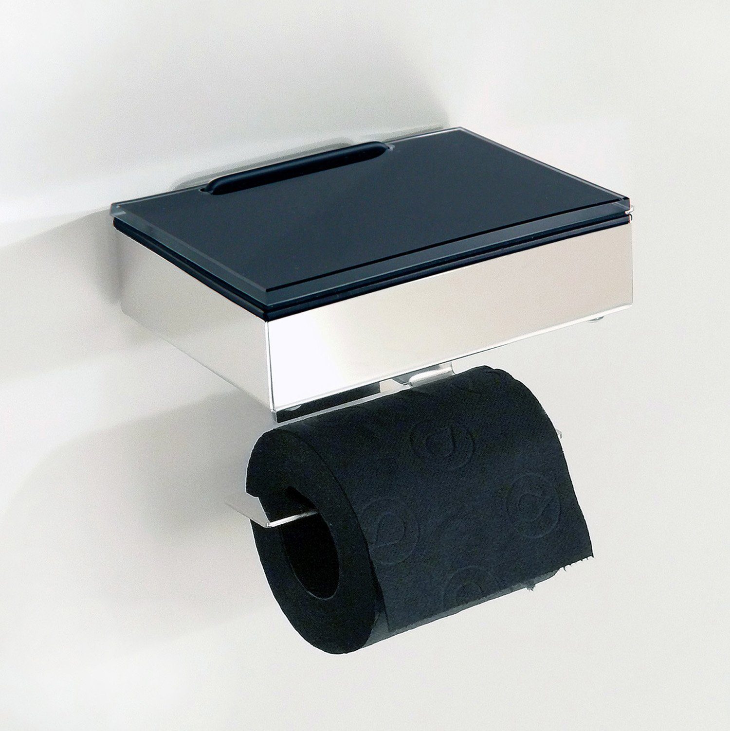 Schönbeck Design Toilettenpapierhalter Toilettenpapierhalter mit Feuchttüch günstig online kaufen