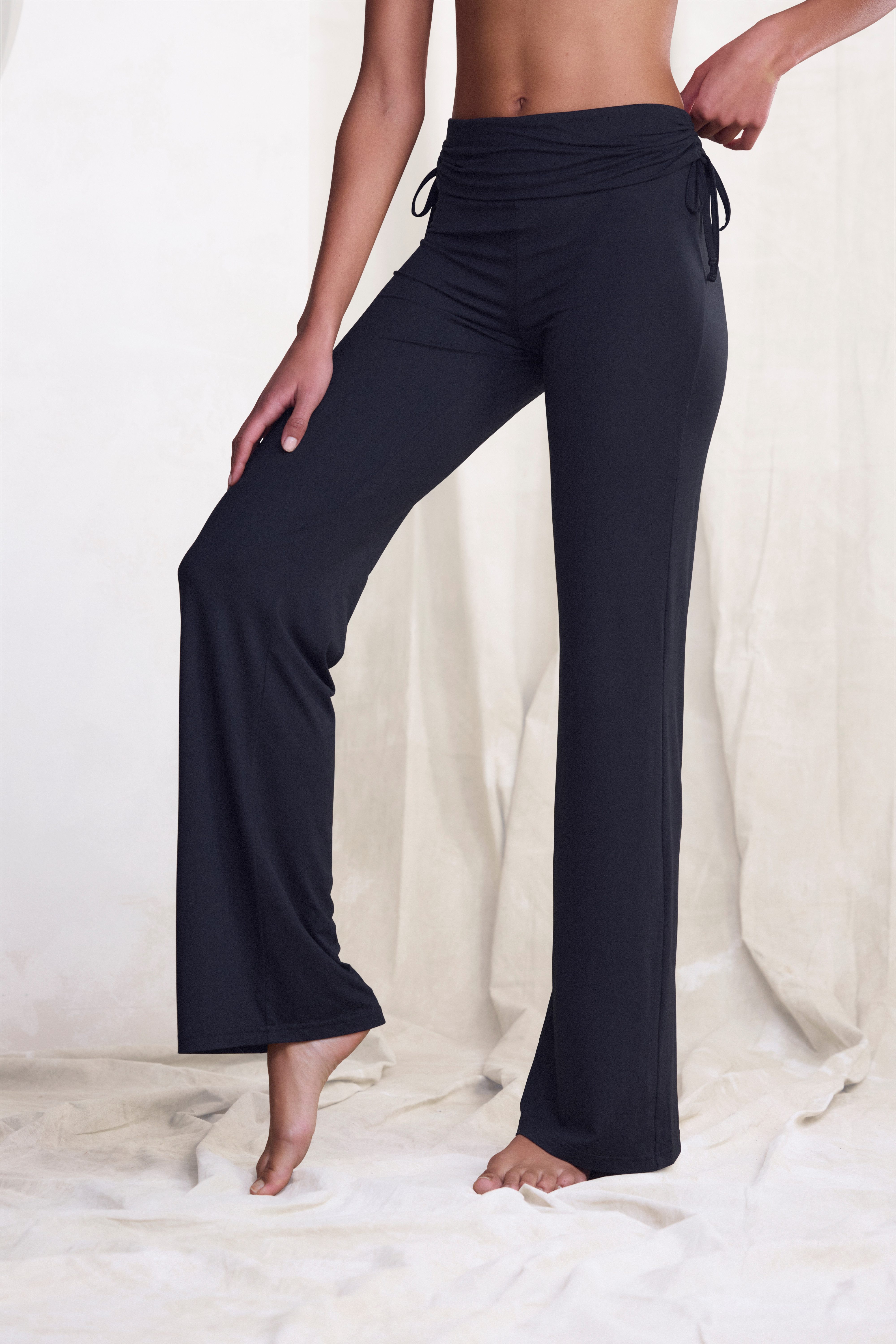 LASCANA Jazzpants mit Umschlagbund zum Raffen günstig online kaufen