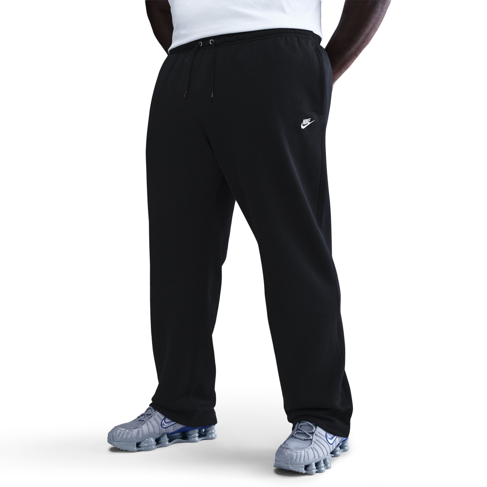 Nike Sportswear Sporthose Nike Club Men's Open-Hem Fleece Pants hinten mit günstig online kaufen