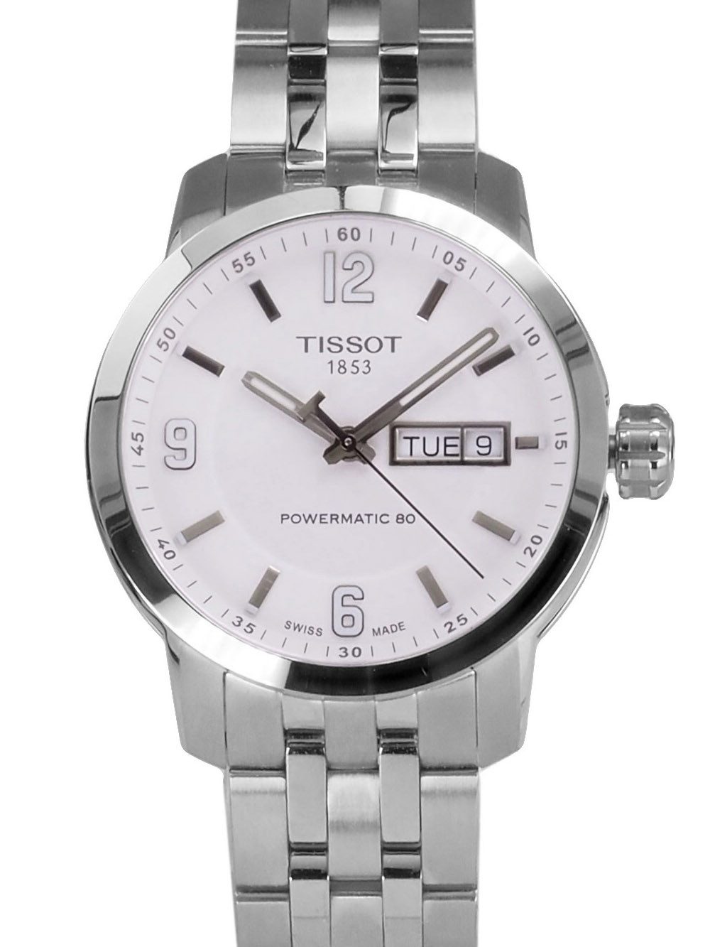 Automatikuhr schweizer Herren Uhr 39 mm Ø T0554301101700 Powermatic 80