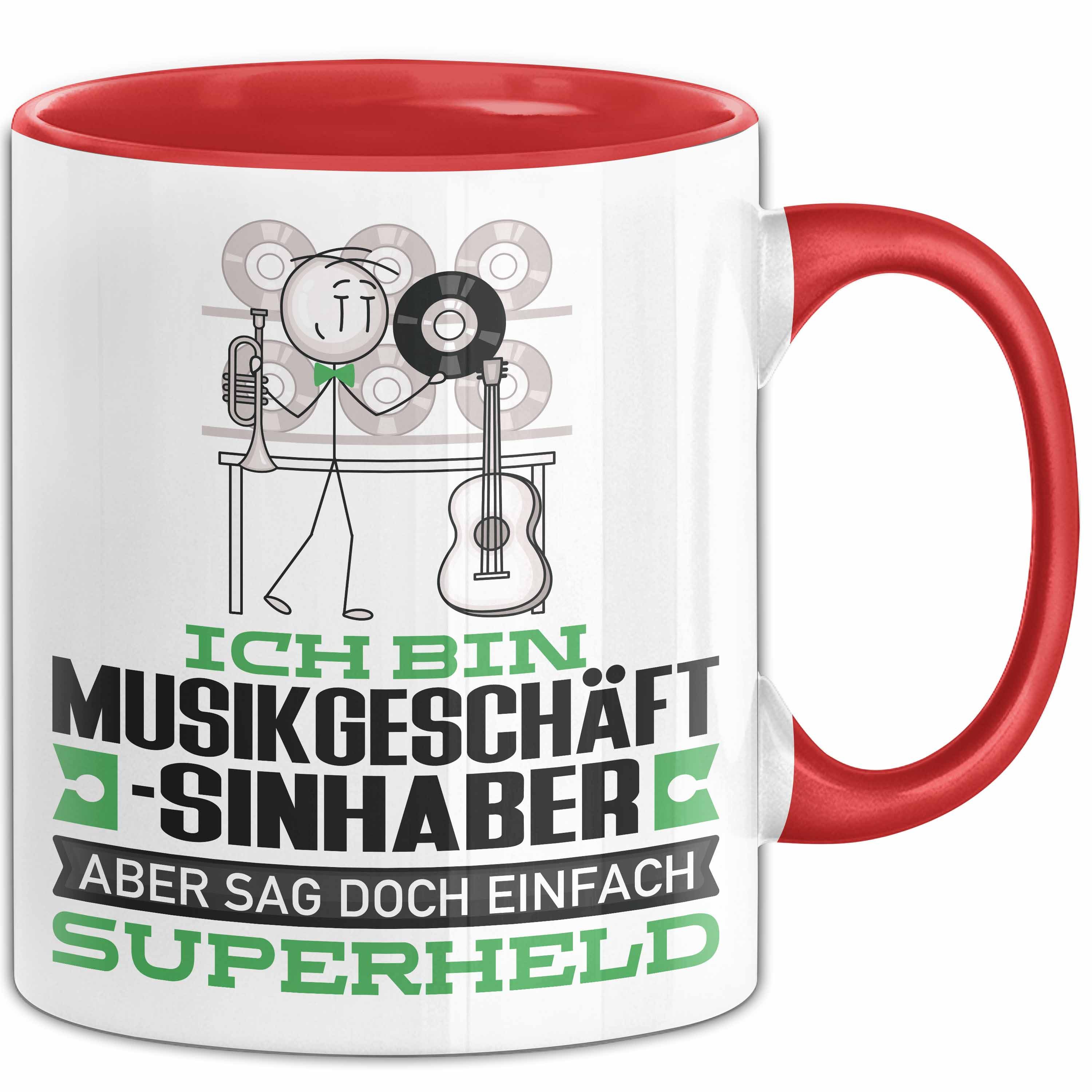 Tasse Musikgeschäftsinhaber Geschenk Tasse Ich Bin Musikgeschäftsinhaber Abe