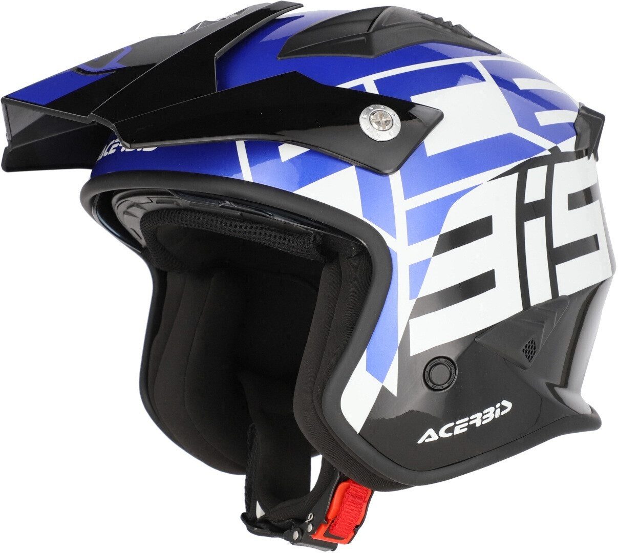 Acerbis Motorradhelm Aria Sport Jethelm, Integriertes Sonnenvisier
