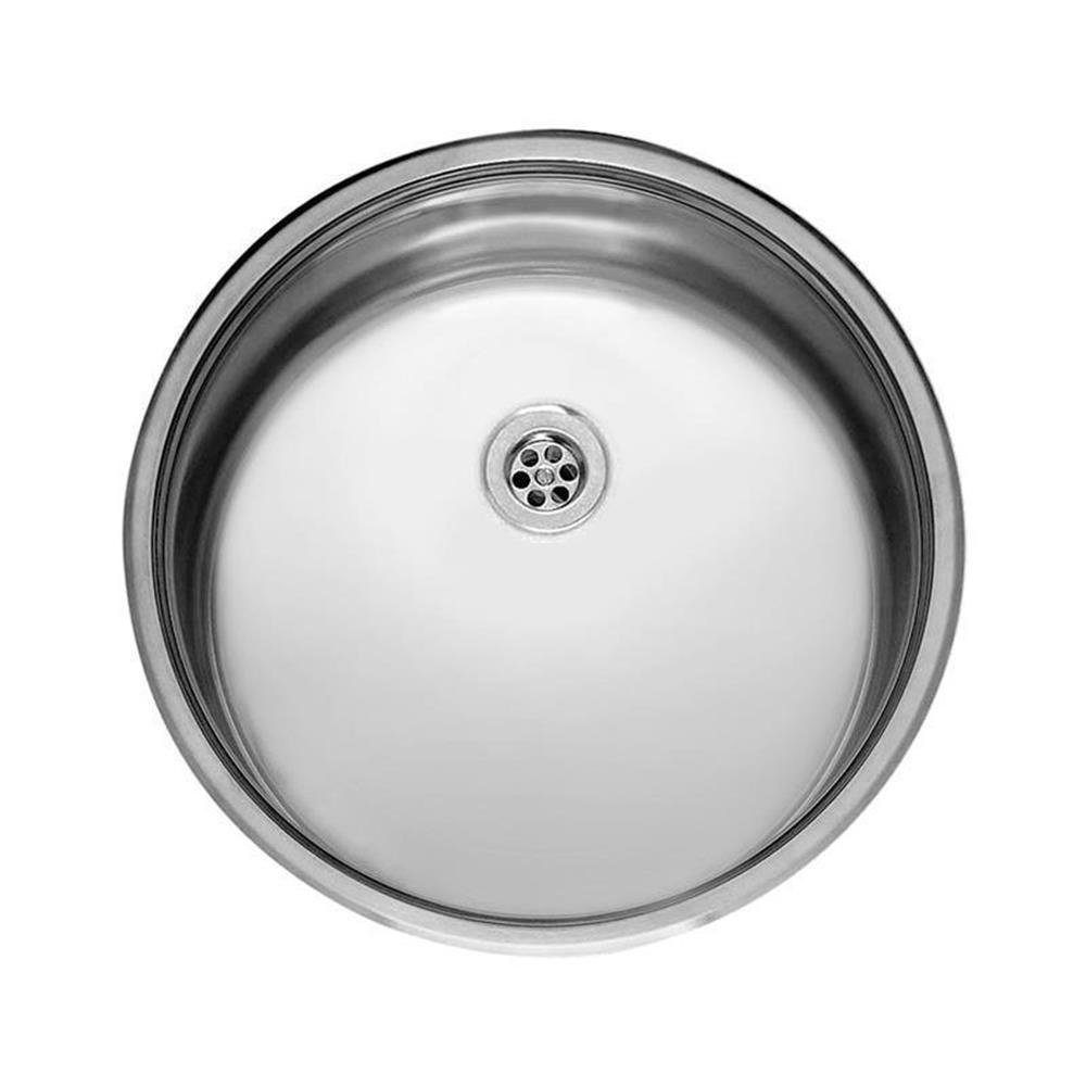 REGINOX Edelstahlspüle Clean & Care L18 390 VP-CC Edelstahl (304) 10 cm tief ohne Überlauf, 44/44 cm