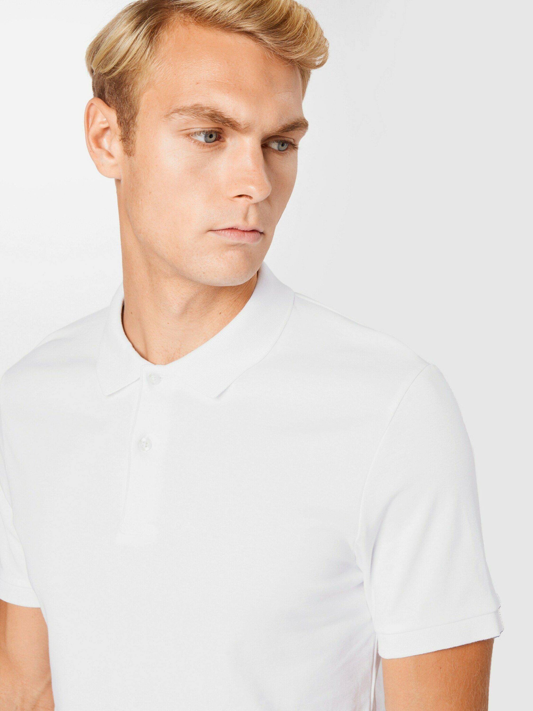 Bright Paris T-Shirt (16072841) (1-tlg) SELECTED HOMME White