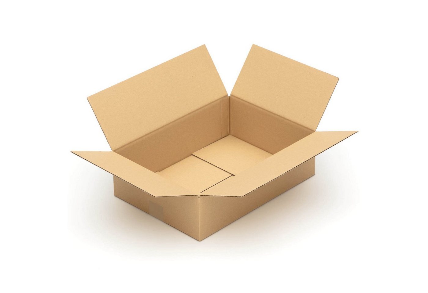 Thumbnail - KK Verpackungen Versandkarton, Faltkartons 420 x 300 x 120 mm Postversand Warenversand Wellpappkarton