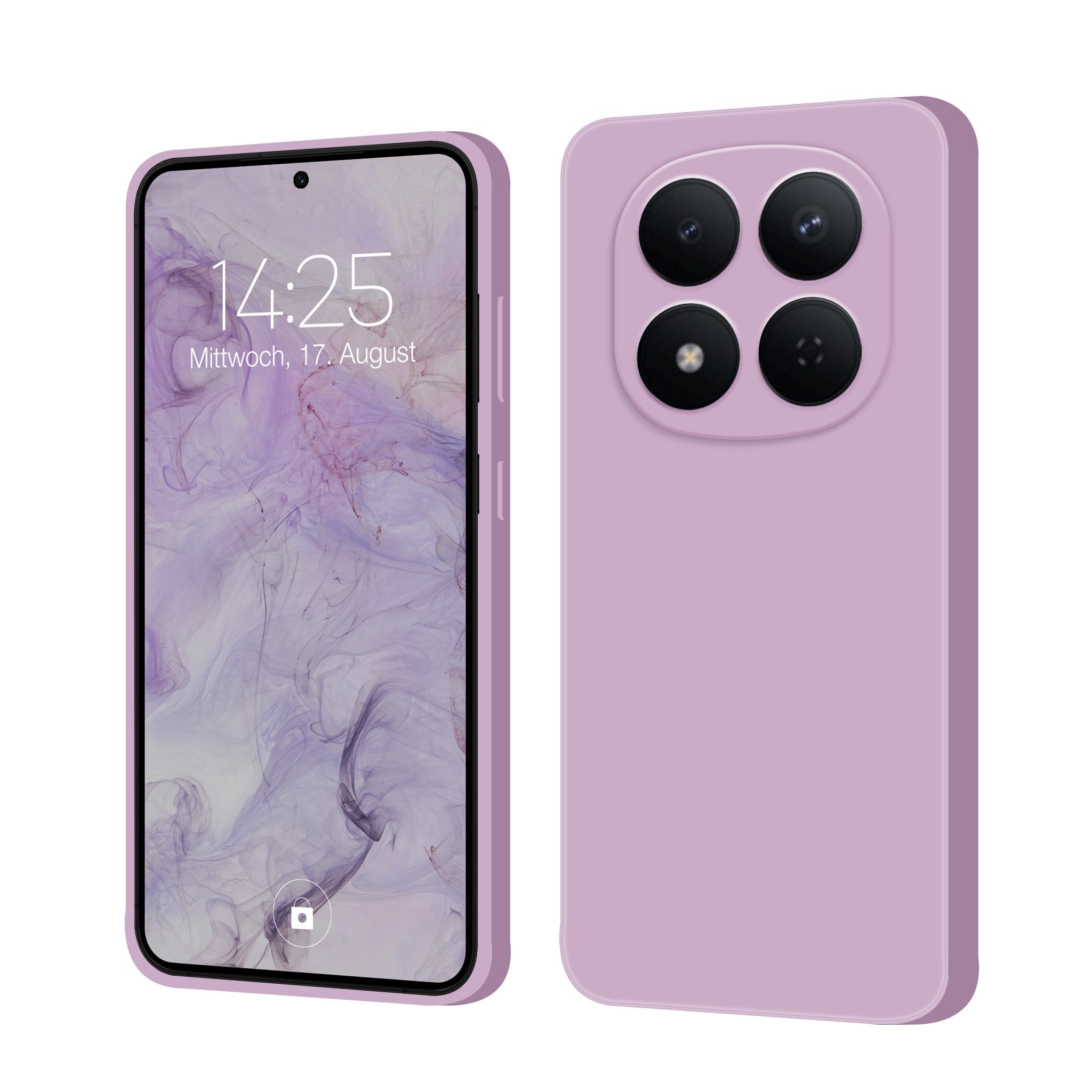 Tec-Expert Handyhülle SoftGrip Cover Hülle für Xiaomi Redmi Note 15 Pro 5G 6.83 Zoll, 6.83", Handy Case Bumper integrierter Kameraschutz flexibel