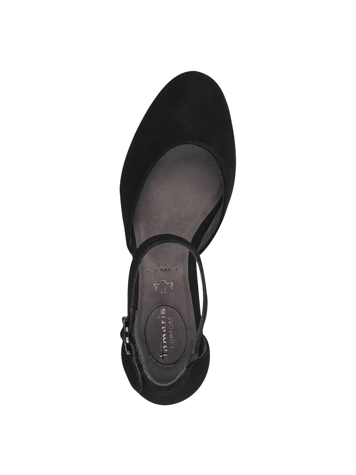 Tamaris WIDE FIT comfortFit aus Leder Blockabsatz Sneaker comfortFit