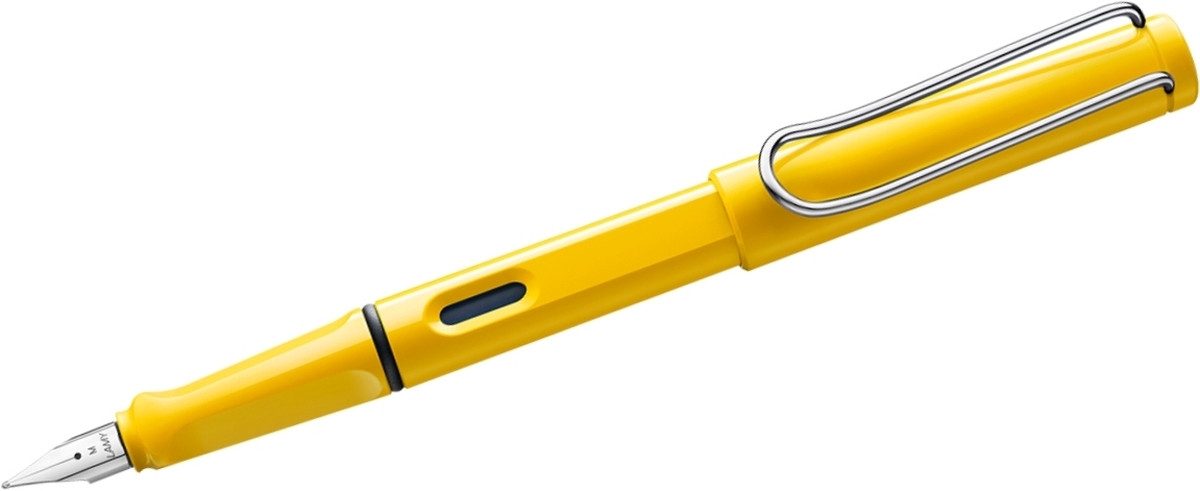 LAMY Füllhalter Patronenfüller safari M gelb
