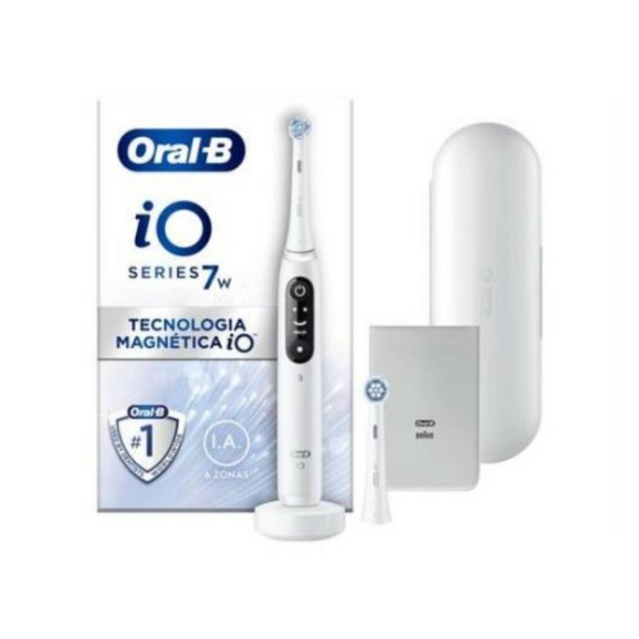 Oral B Elektrische Zahnbürste Elektrische Zahnbürste Oral-B IO 7W Weiß