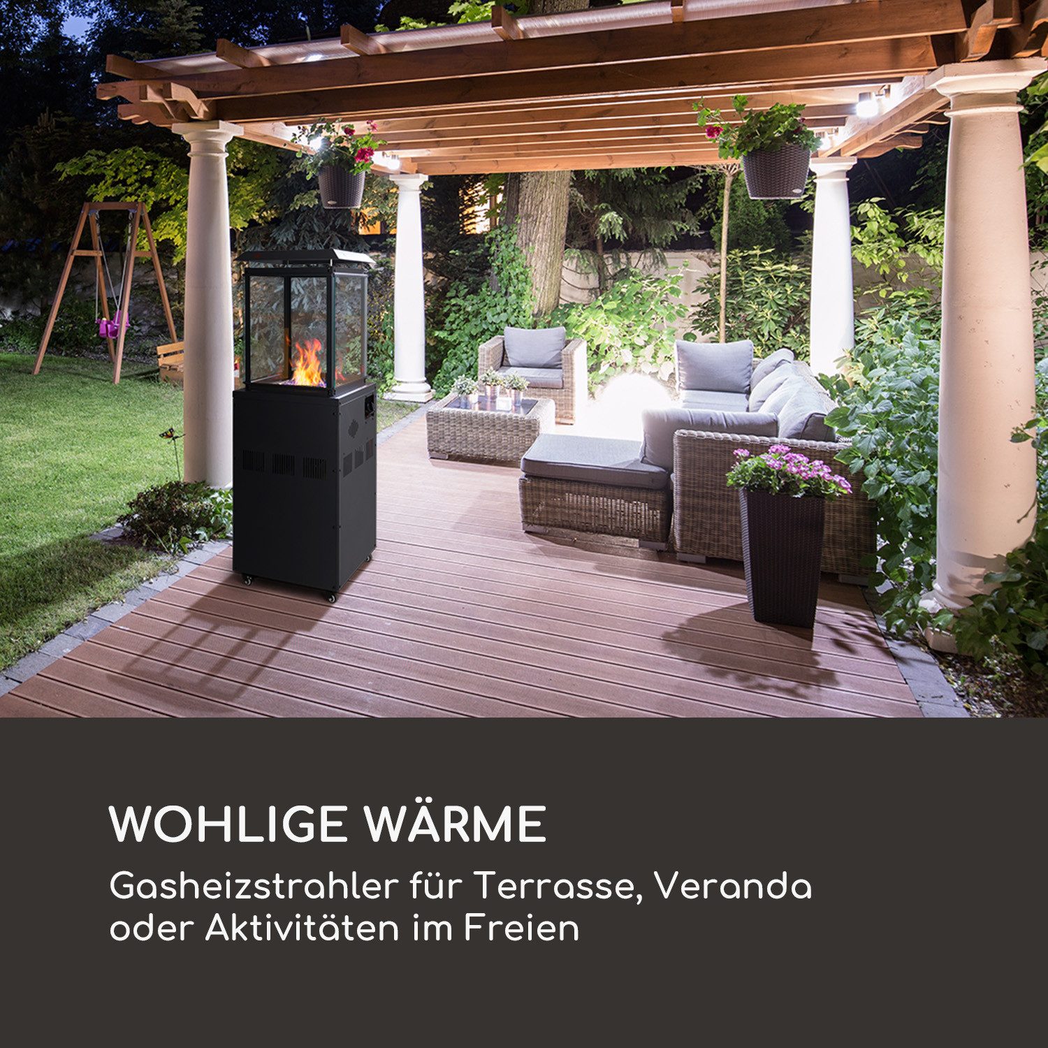blumfeldt Terrassenstrahler Flagranti, 8000 W günstig online kaufen