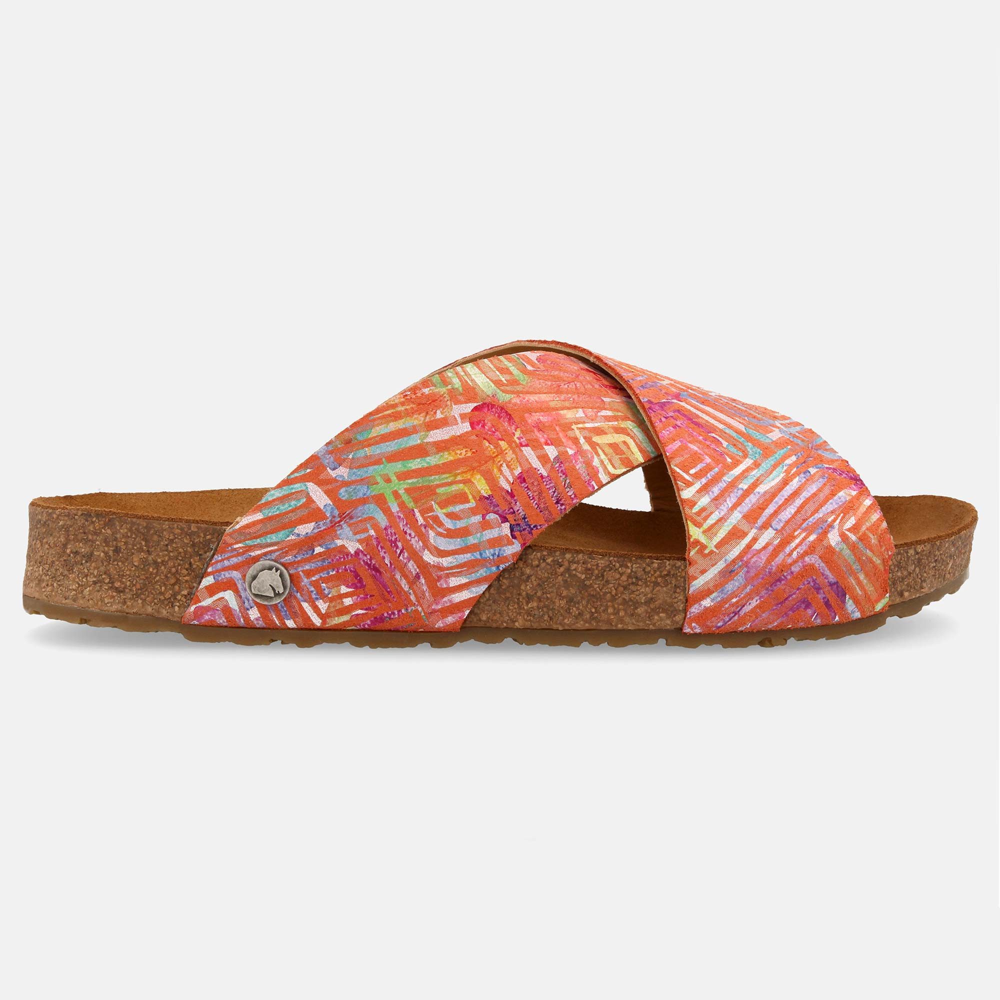 Bio Mio Blobs Sommer Sandale aus Leder Hausschuh Unisex Hausschuh