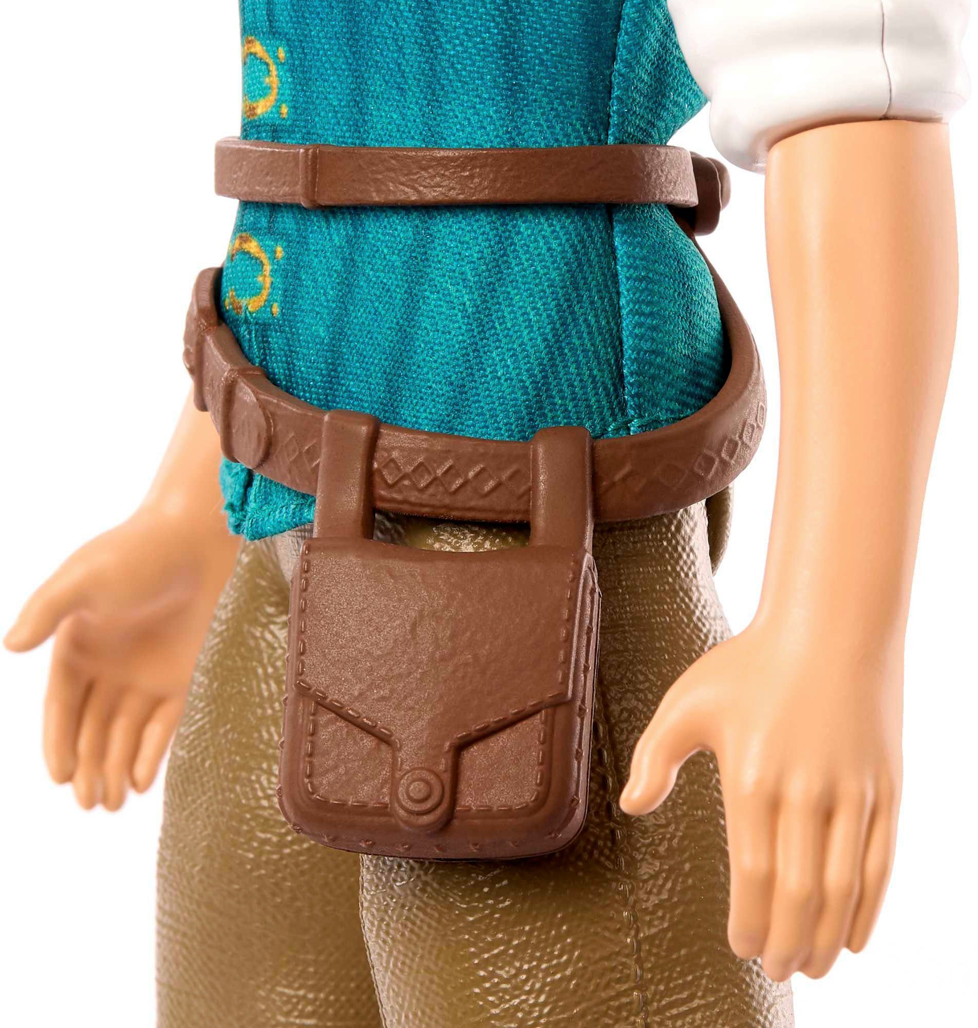 Mattel® Anziehpuppe Disney Princess, bewegliche Flynn Rider, Modepuppe Spielfigur