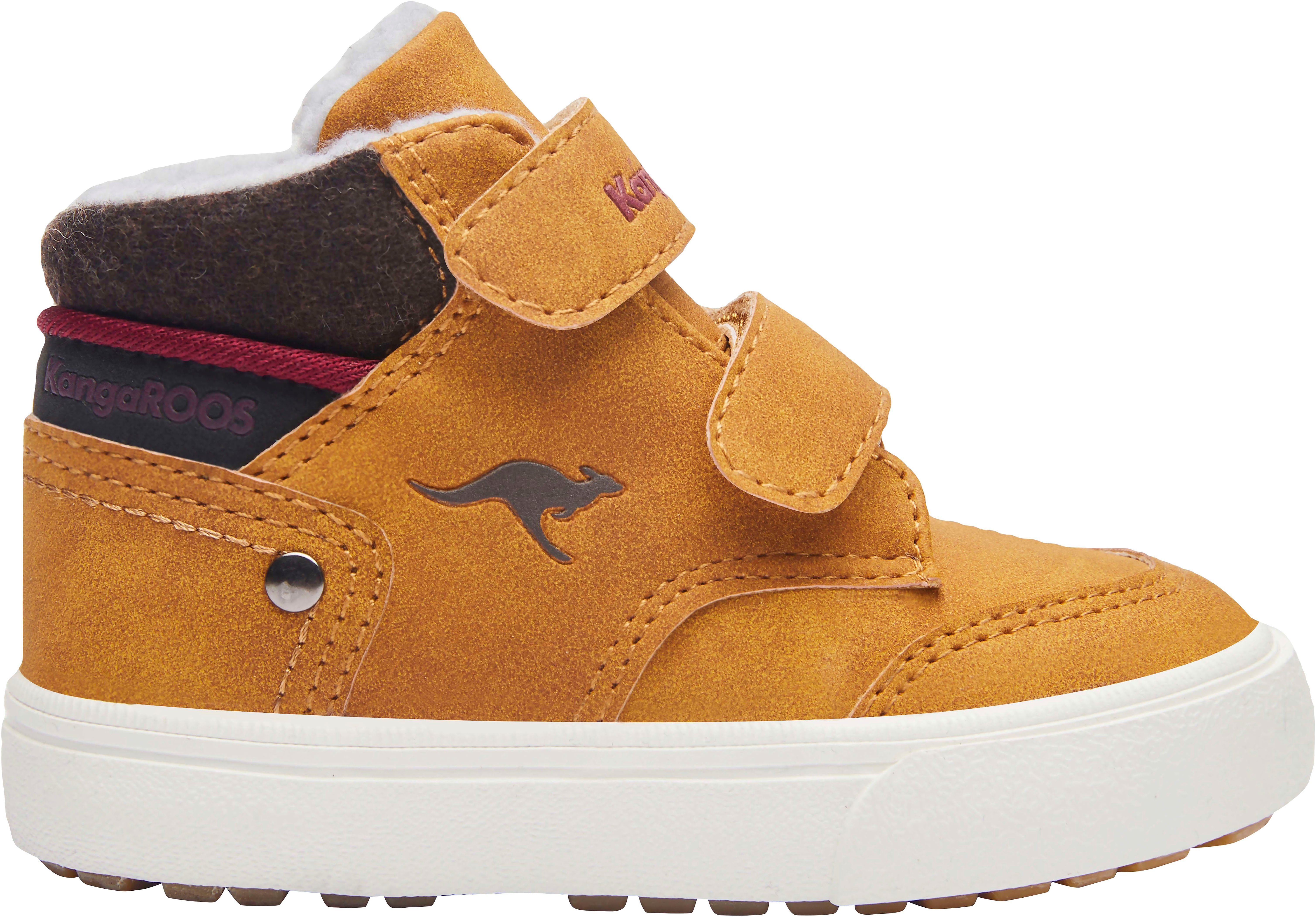 KangaROOS KaVu Primo wheat Sneaker mit V Klettverschluss