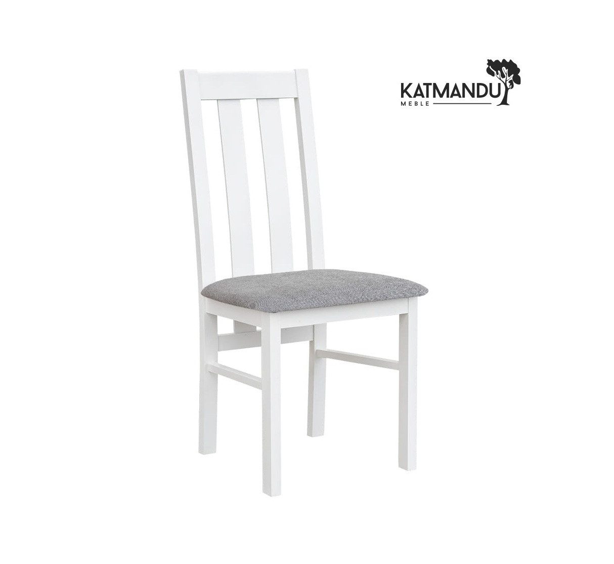 Katmandu Esszimmerstuhl Belluno Elegante 10 Esszimmerstuhl mit Stoffpolster – Buche Massivholz, Seniorenstuhl, Pflegestuhl