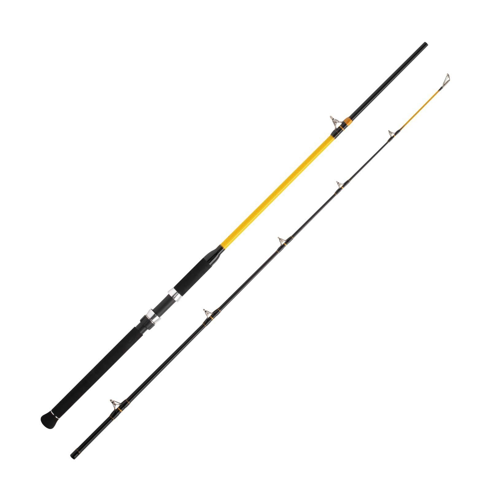 WFT Grundrute, (2-tlg), WFT Never Crack Catfish Boat LTC 2,10m 250-1000g Angelrute
