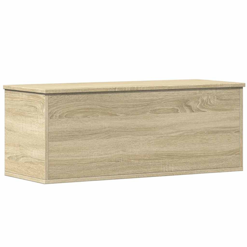 vidaXL Aufbewahrungsbox Truhe Sonoma-Eiche 90x35x35 cm Holzwerkstoff (1 St)