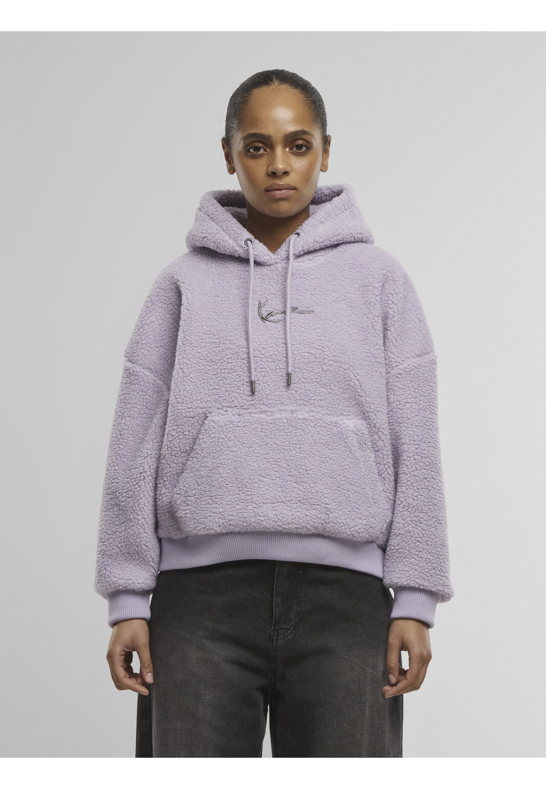 Karl Kani Kapuzenpullover Karl Kani KK Metal Signature Teddy Os Hoodie (1-tlg)