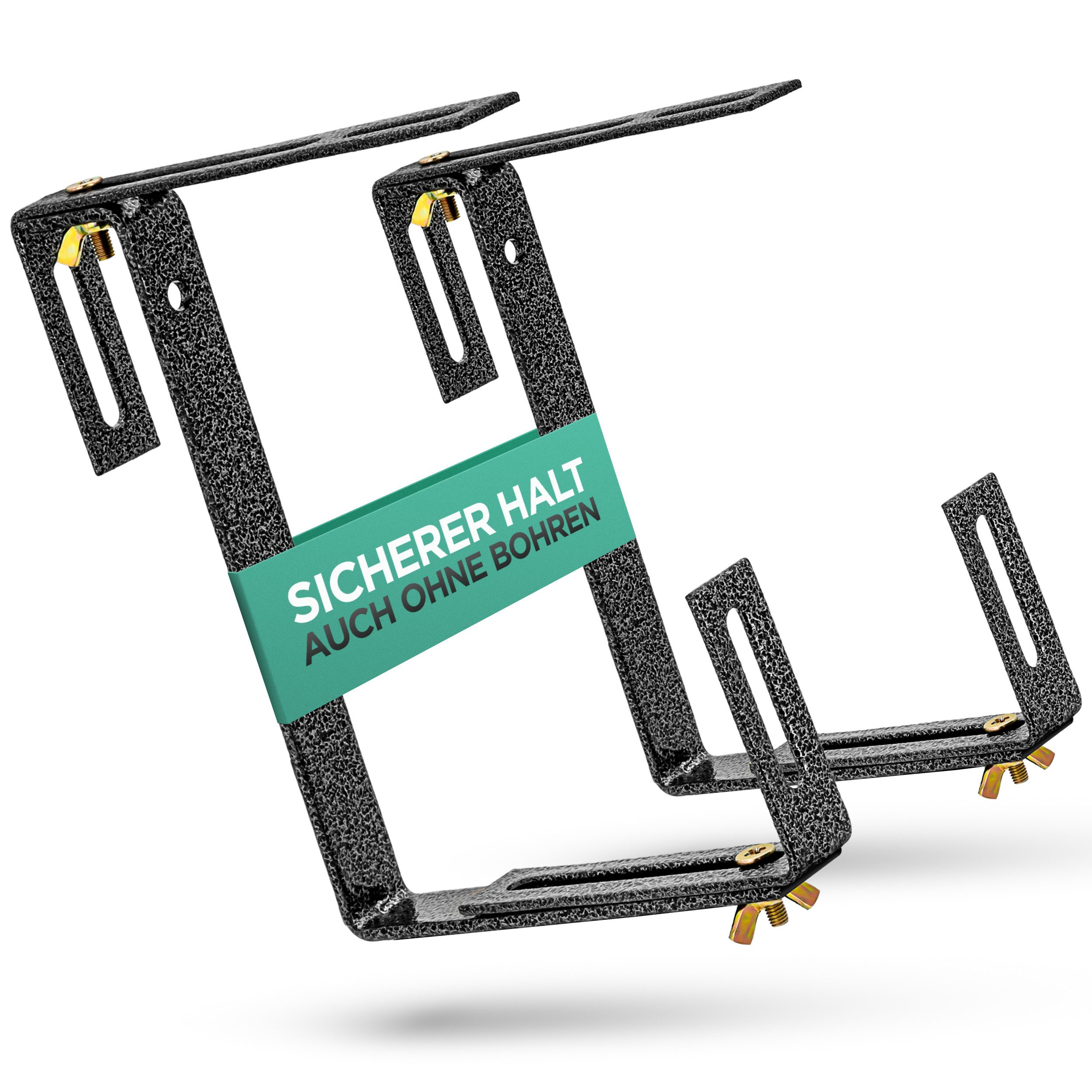 Kamelio Blumenkastenhalter 1x Balkonkasten Halterung Blumenkasten verstellb günstig online kaufen