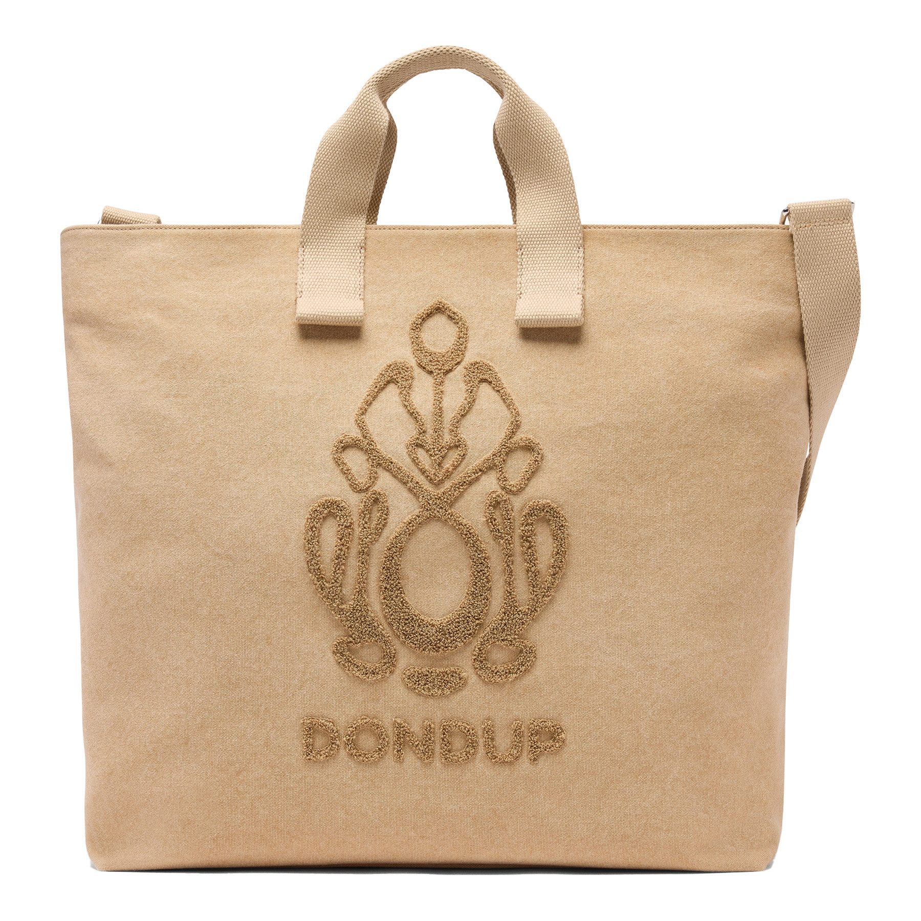 DONDUP Handtasche DONDUP Tasche aus Baumwolle - Beige