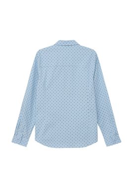 s.Oliver Langarmhemd Hemd aus Baumwollstretch