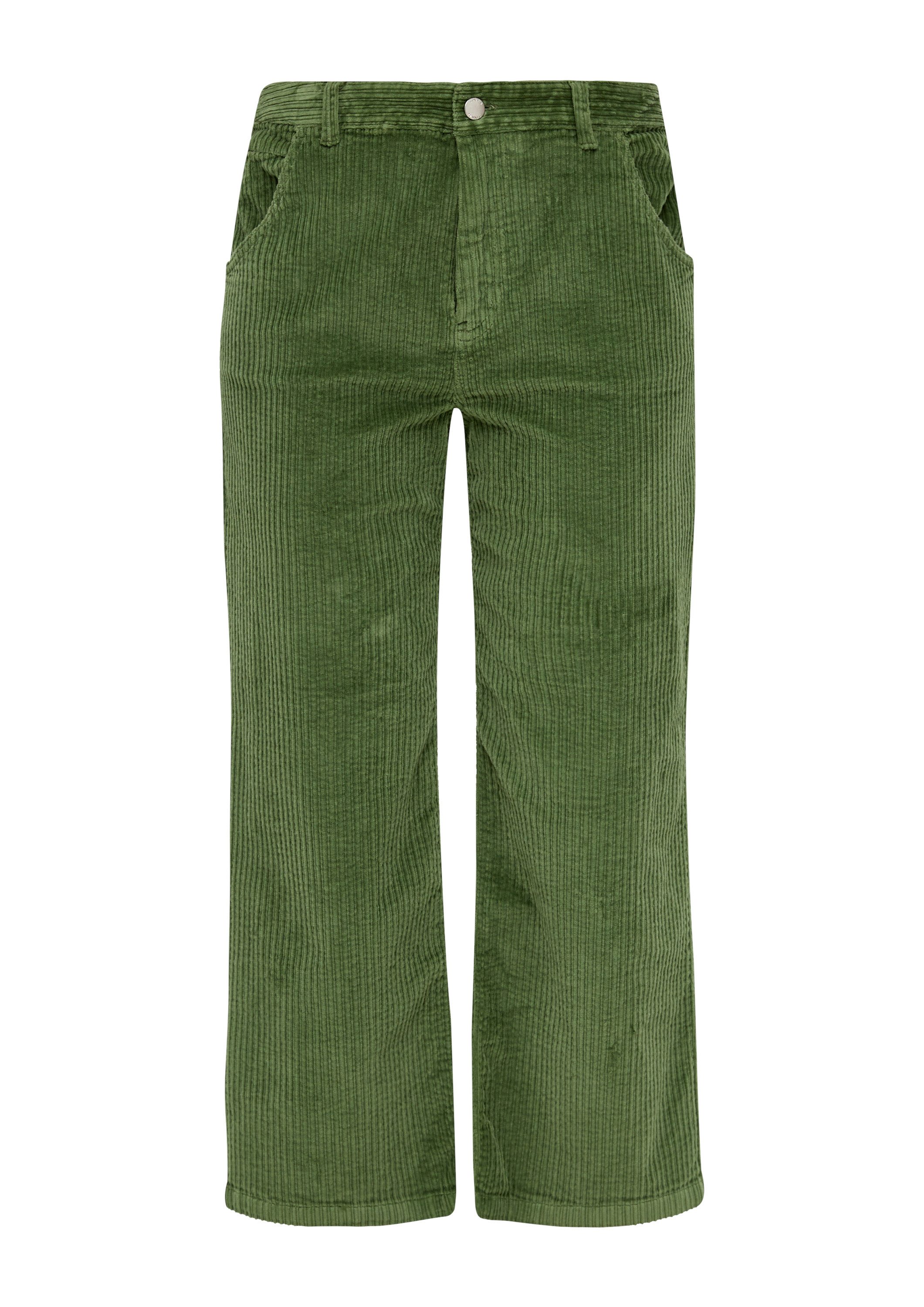 s.Oliver Culotte Hose Regular: Culotte in Cord-Qualität günstig online kaufen