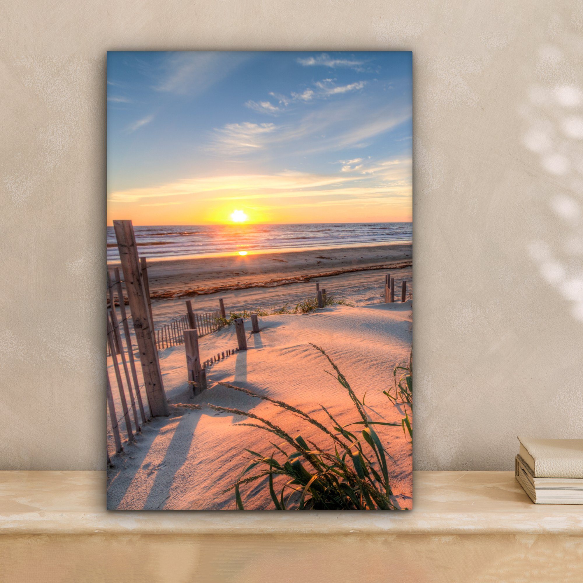 OneMillionCanvasses® Leinwandbild Strand - Meer - günstig online kaufen