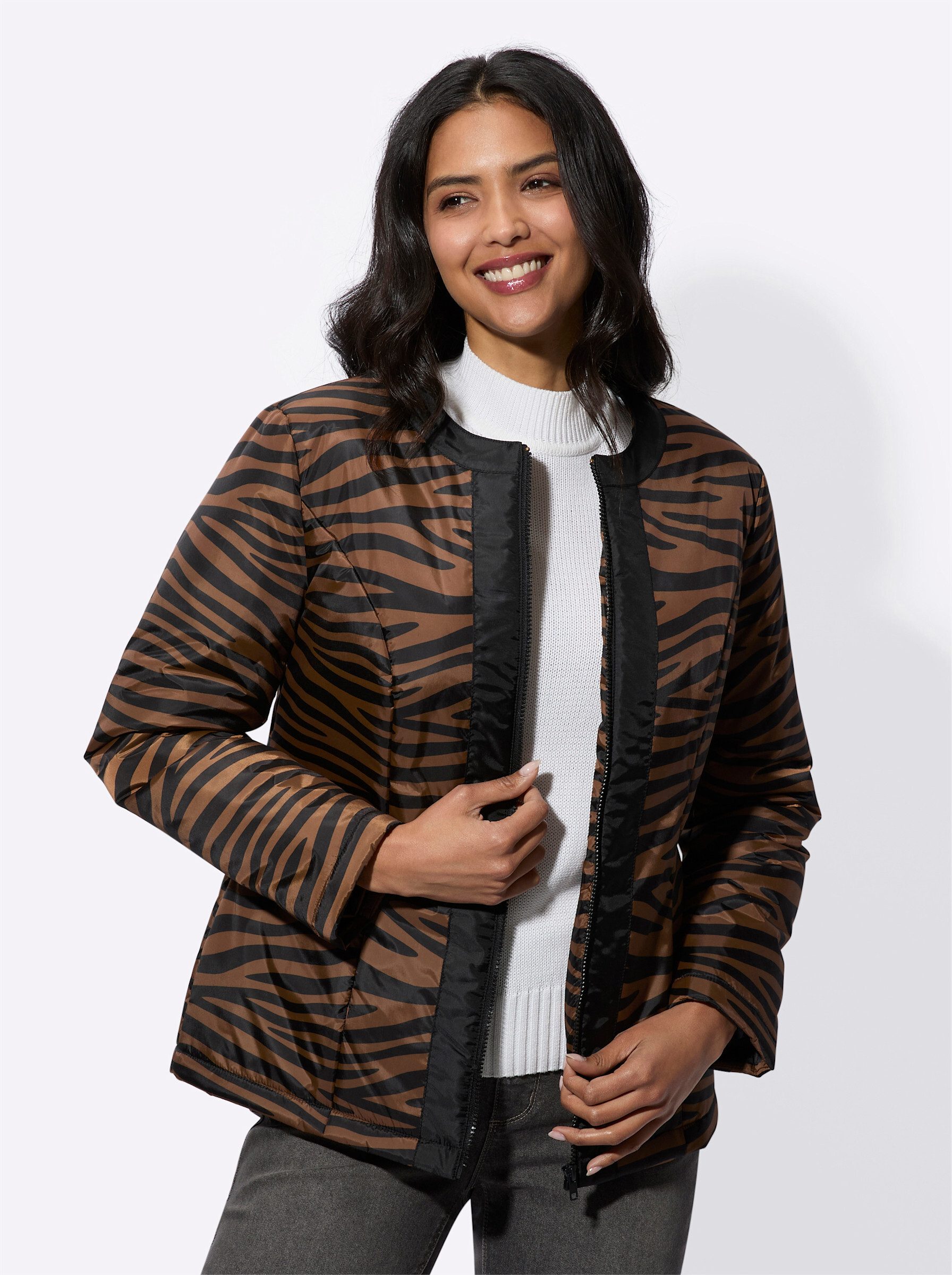 Allwetterjacke Steppjacke Langarm