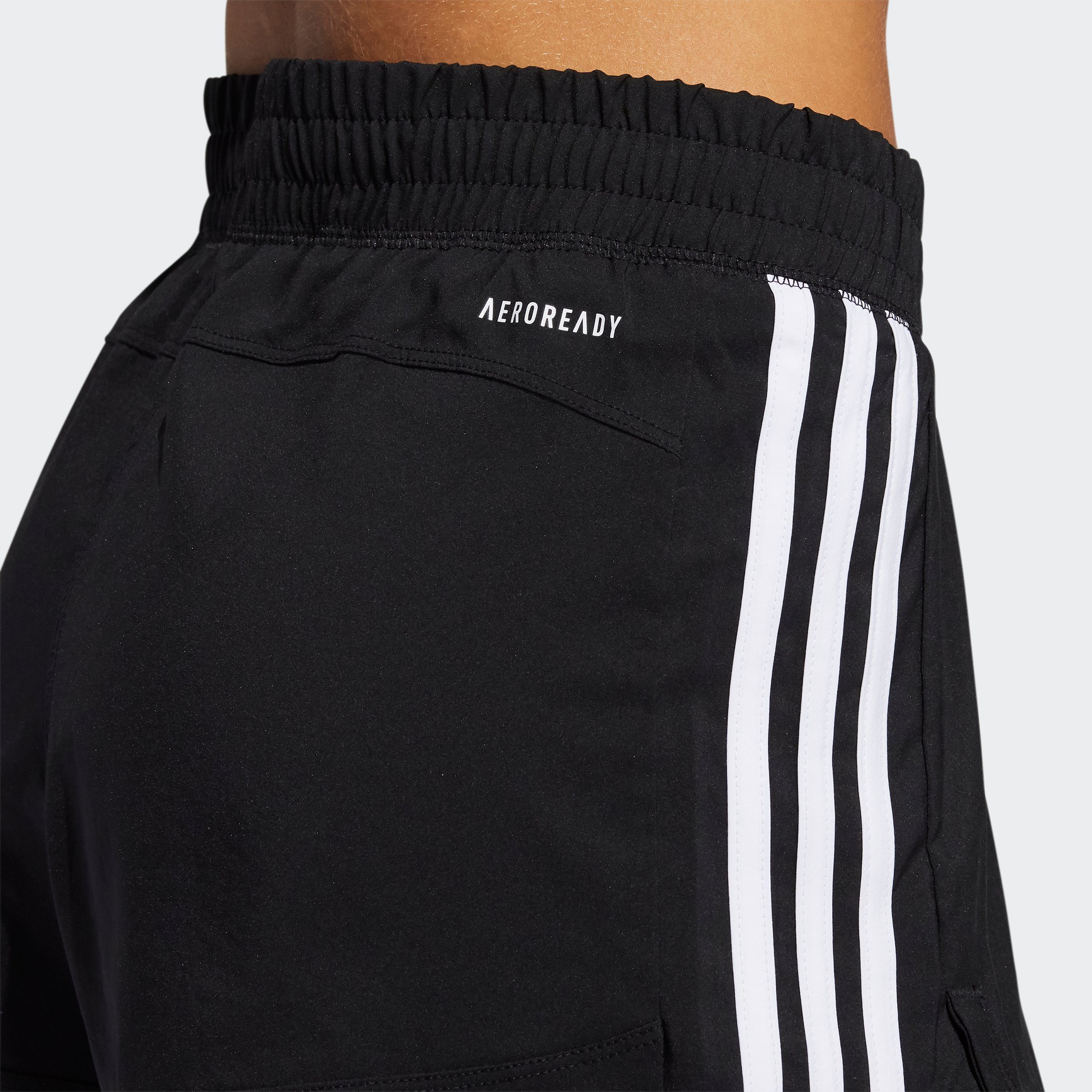 adidas Performance TWO-IN-ONE PACER WOVEN 3-STREIFEN Shorts (1-tlg)