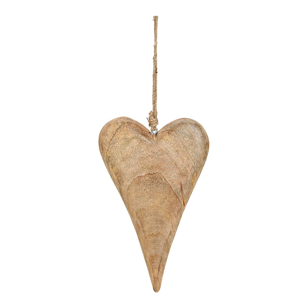 Wurm Herzanhänger Holzherz, Braun, 15x26x2 cm, 10055545