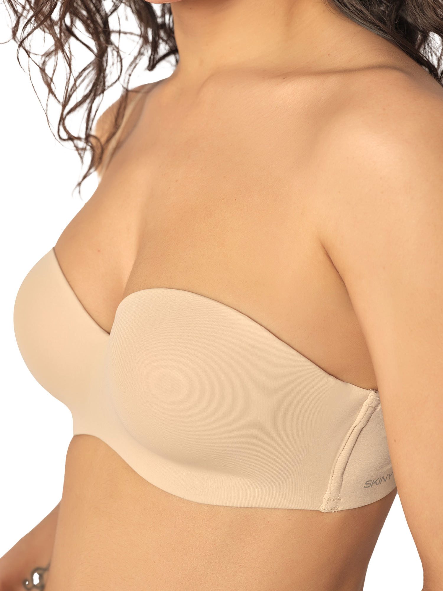 Skiny Multiway-BH Bandeau BH SKINY ADVANTAGE Micro (Stück, 1-tlg) verstellbarem Hakenverschluss am Rücken