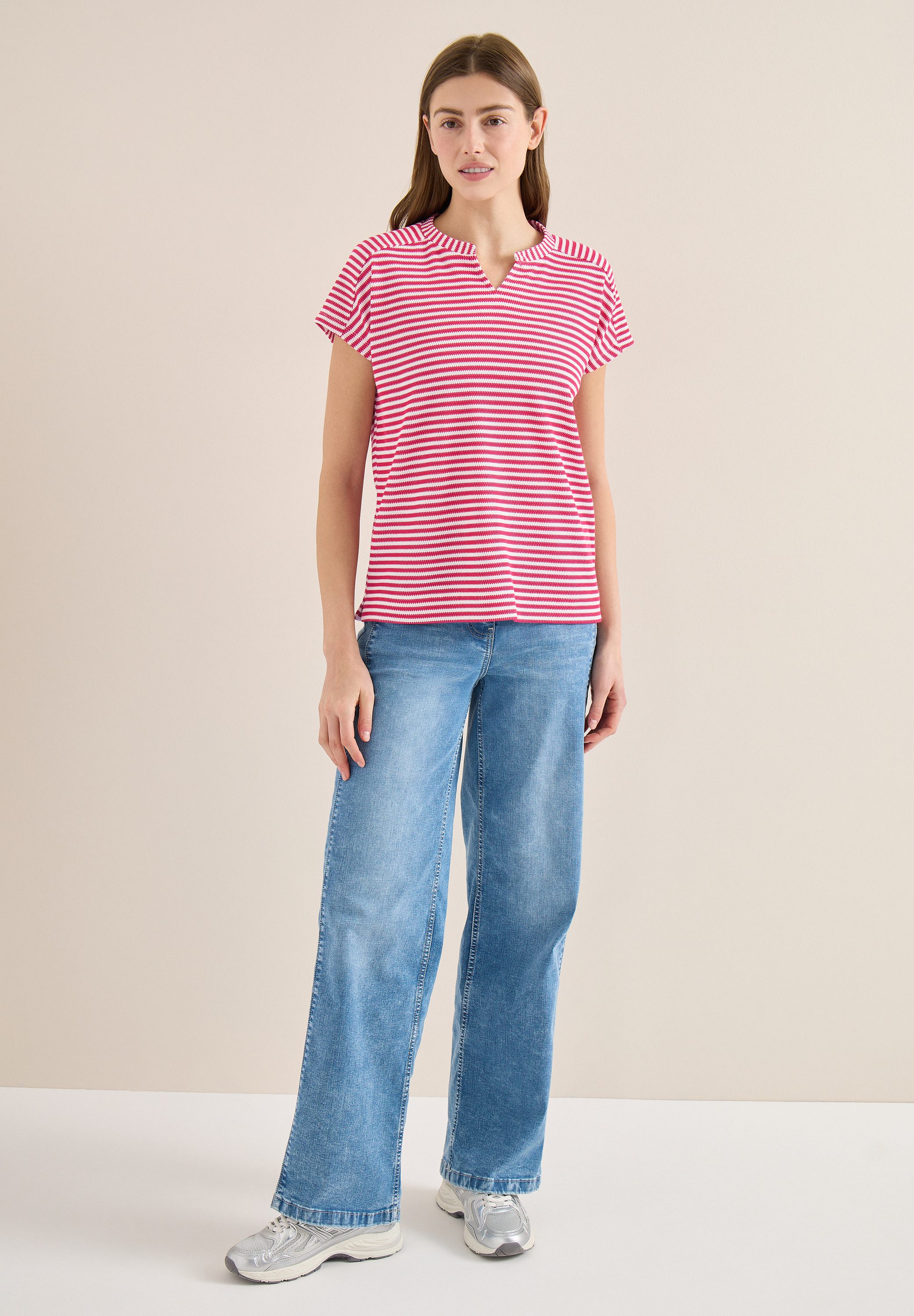 CECIL Print-Shirt im soften Baumwoll-Mix – Bild 4 von 5