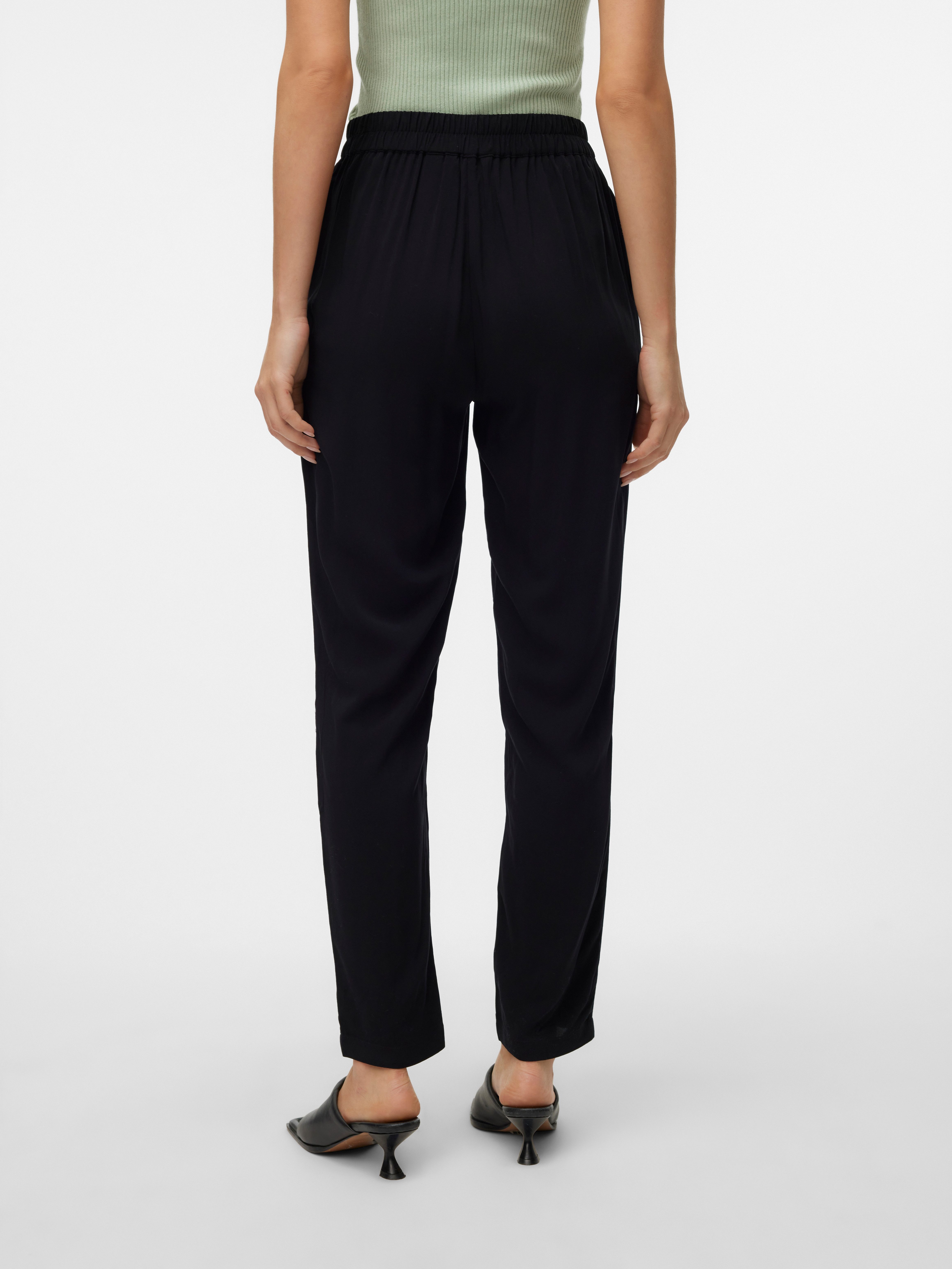 Vero Moda Schlupfhose VMEASY JOY NW LOOSE PANTS WVN GA Viskose, loose fit