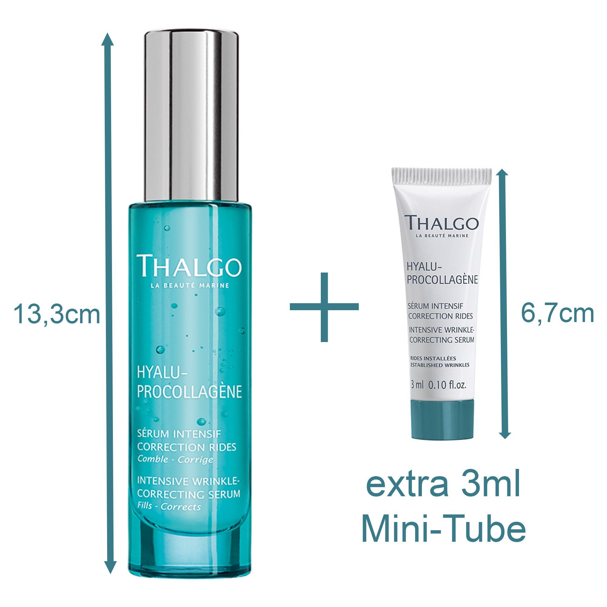 THALGO Gesichtsserum Hyalu-Procollagène Faltenkorrigierendes Intensiv-Serum, 30ml