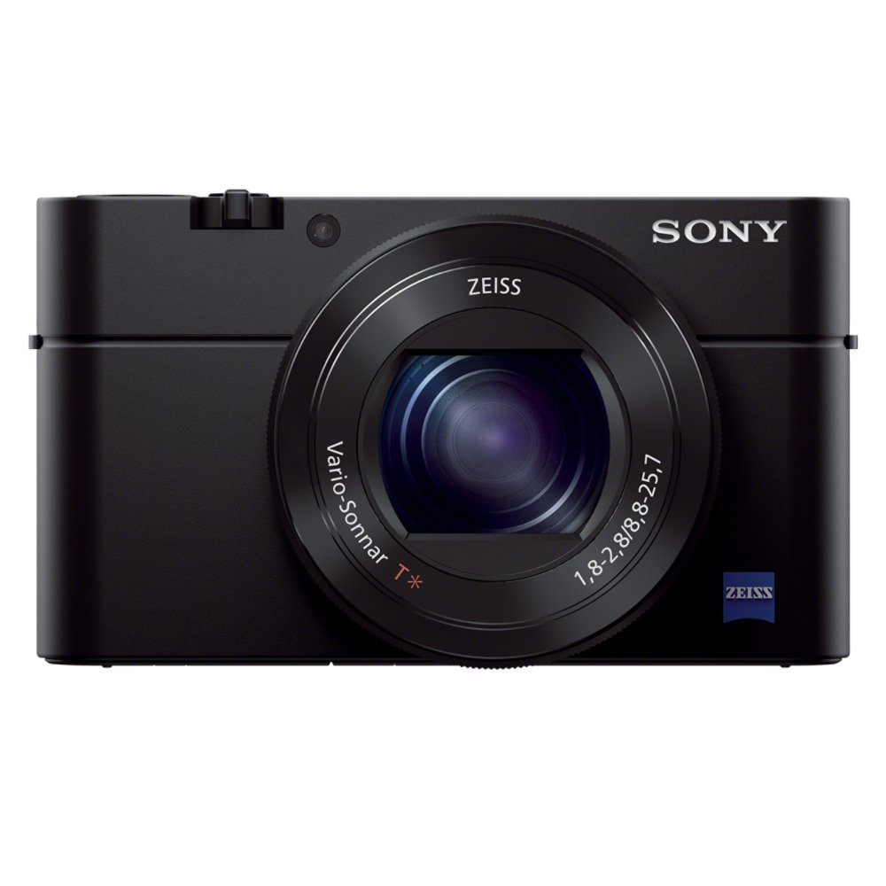 Sony DSC-RX 100 III Kompaktkamera (20,2 MP, 2,9x opt. Zoom, WLAN (Wi-Fi), Serienbildfunktion, Kippbares TFT-LCD Display, Full HD-Aufnahmen bei 50 Mbit/s, Augen-Autofokus, Gesichtserkennung, 1" CMOS-Sensor mit 20,2 Megapixel)