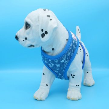 Alvonja Hunde-Geschirr Hundegeschirr kleine, mittlere, große Hunde Welpen Totenkopf, Polyester, verstellbar, verschiedene Größen