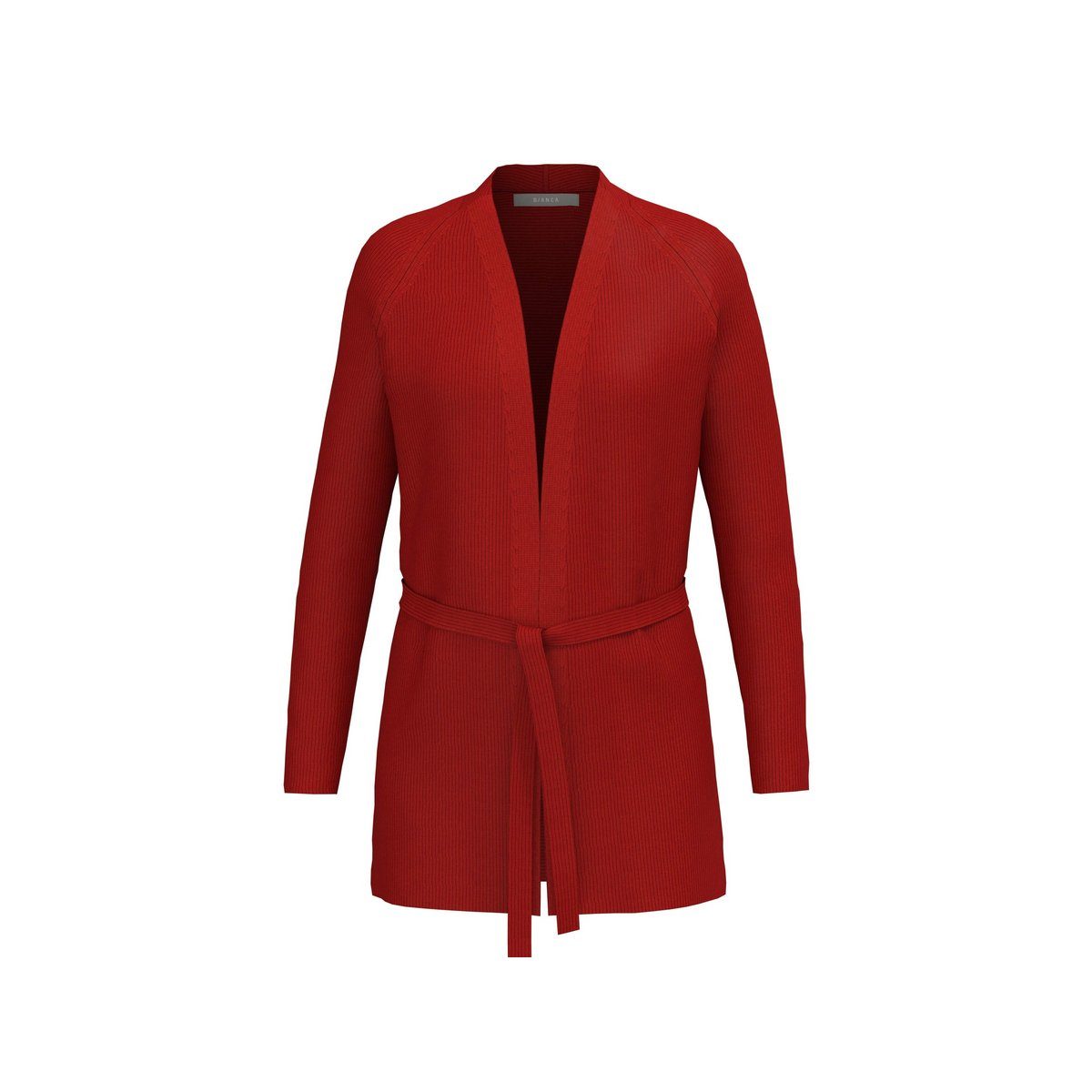 bianca Longstrickjacke rot regular fit (1-tlg), Gutes  Preis-Leistungs-Verhältnis