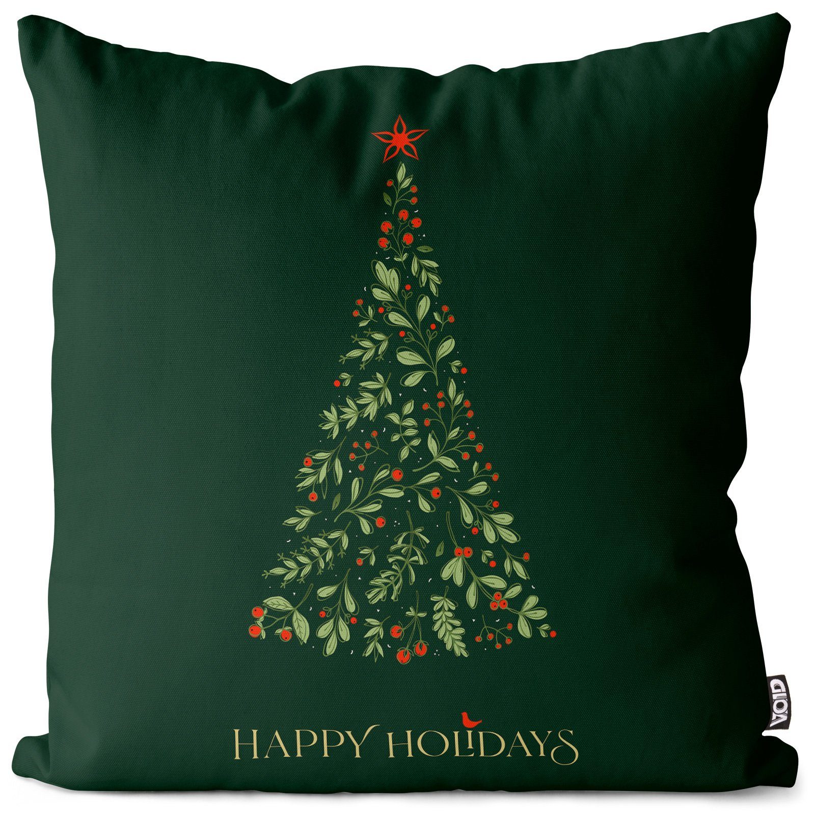 Geschenke Tannenbaum VOID Weihnachten (1 Adventskalender Feiertage Fest Chris Kissenbezug, Stück),